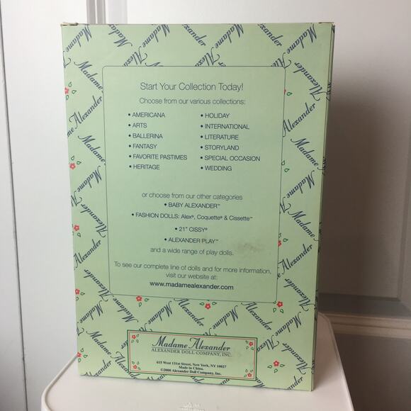 Madame Alexander Little Miss Muffet Doll Collectors Item 8'' NEW 38790 - Picture 5 of 9